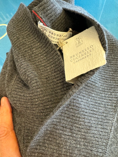 Brunello Cucinelli Shawl Collar 100% Cashmere (50)