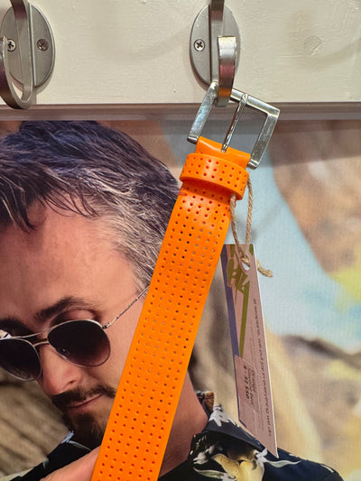 Orange Silicone Belt