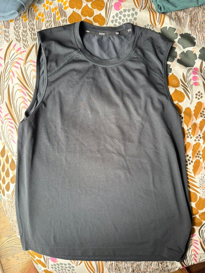 rhone black tank mens M