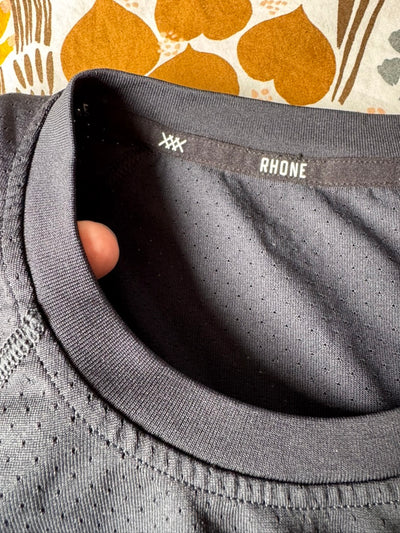 rhone black tank mens M