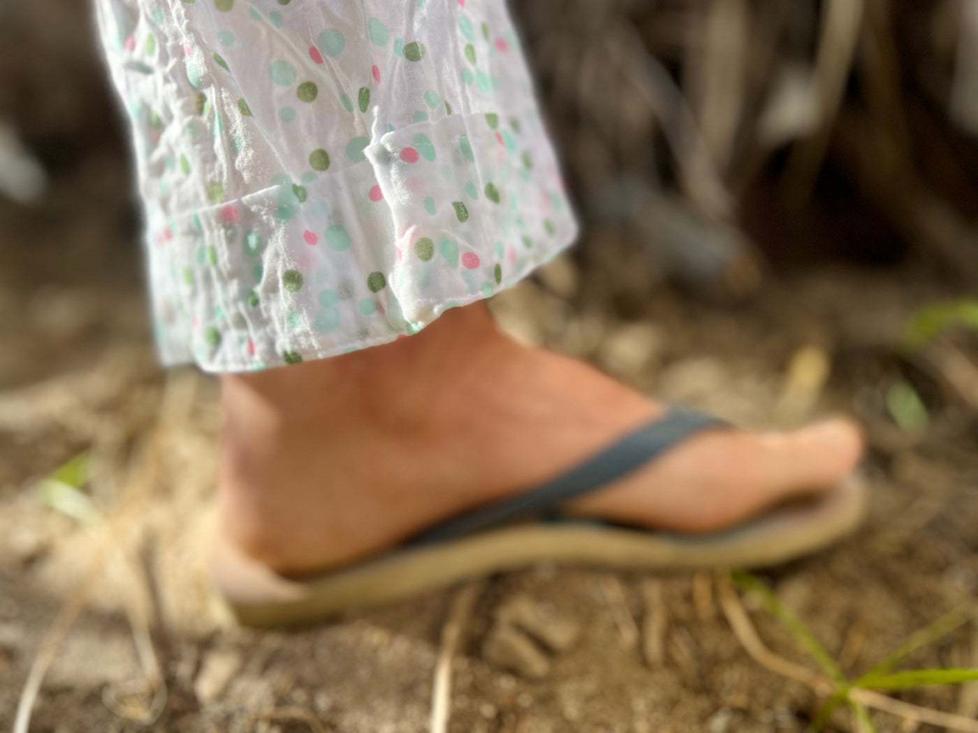 lovely summer polka lounge pant