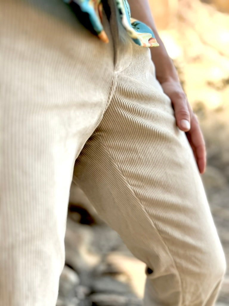 パンツ STONE  Corduroy Pants STONE ISLAND corduroy trousers khaki | BRAUN Hamburg