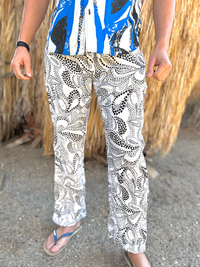polka paisley lounge pant