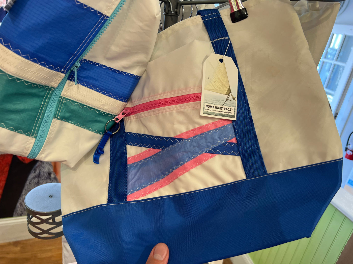 Hoist Away 'Stowaway Reef Sailbag' (small tote)