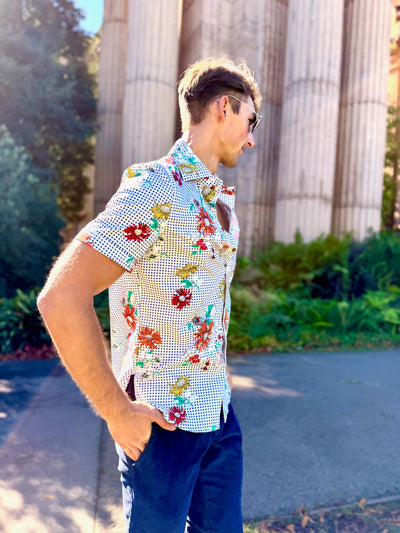 daisy picnic blue SS