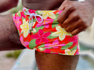 floral fuckit swim trunk