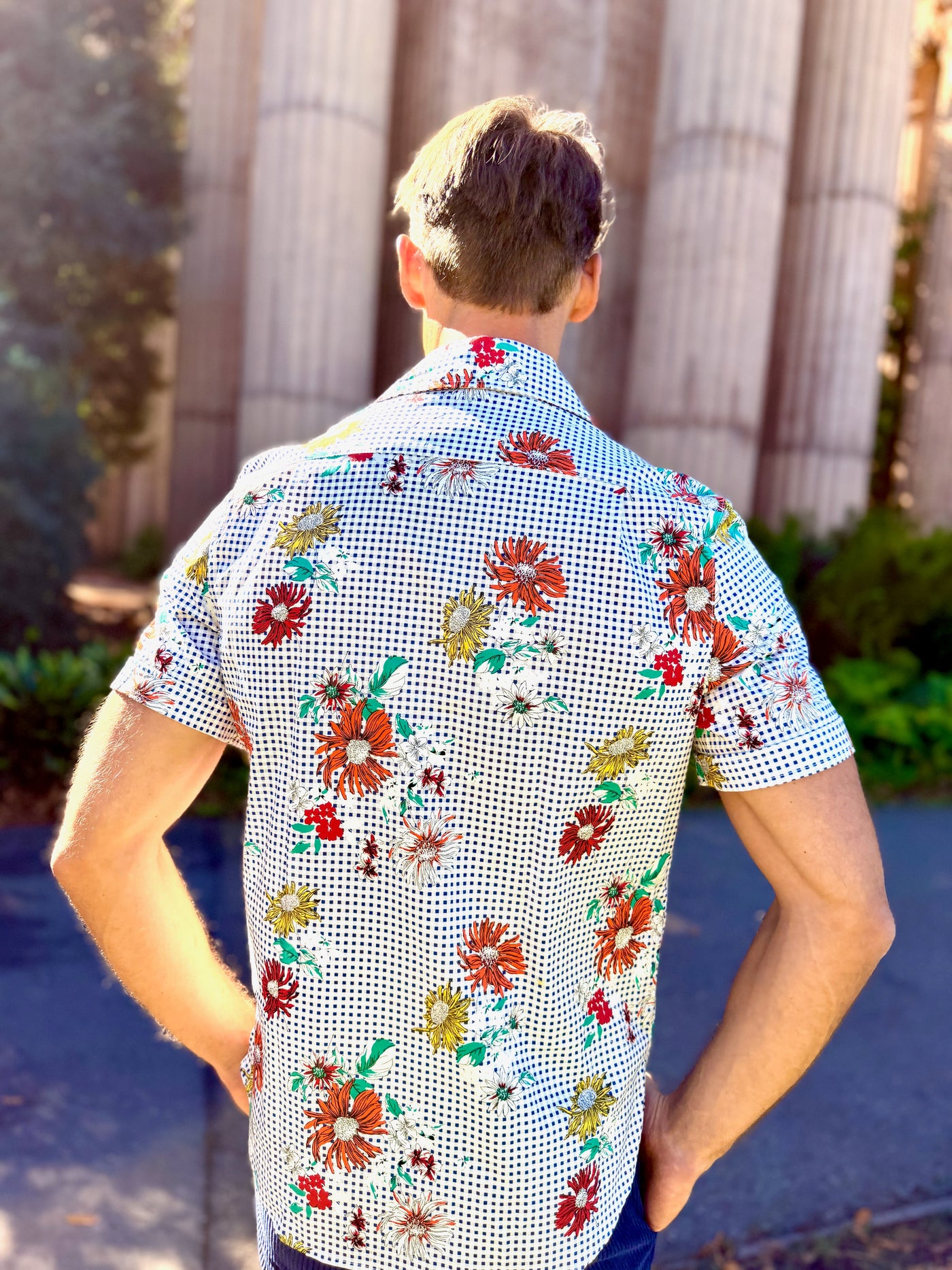 daisy picnic blue SS