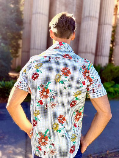 daisy picnic blue SS