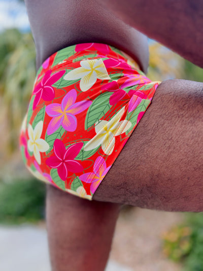 floral fuckit swim trunk