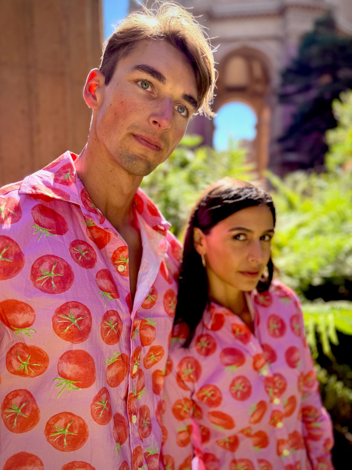 tomato bisque blouse LS