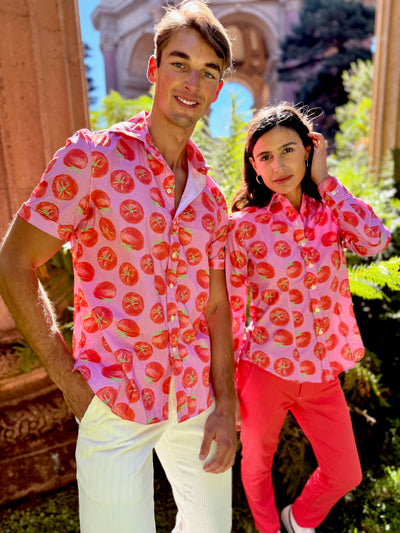 tomato bisque blouse LS