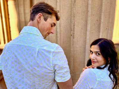 polka kermit blouse LS