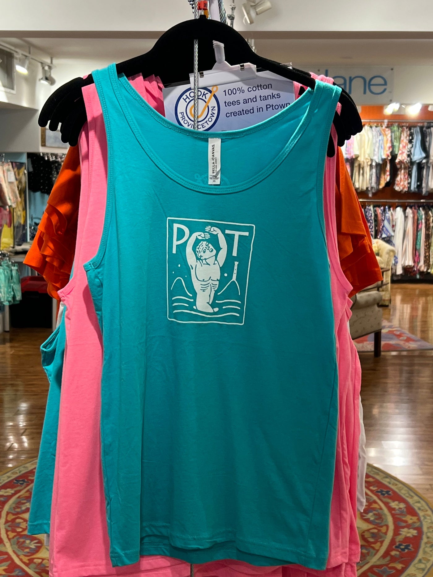 Hook's PT Turquoise tank