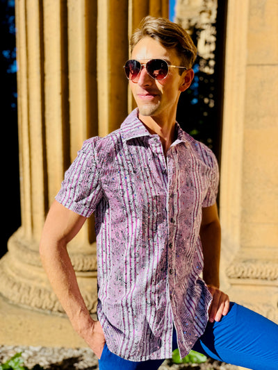 glittery lavender SS