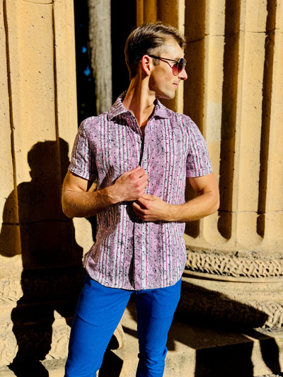 glittery lavender SS