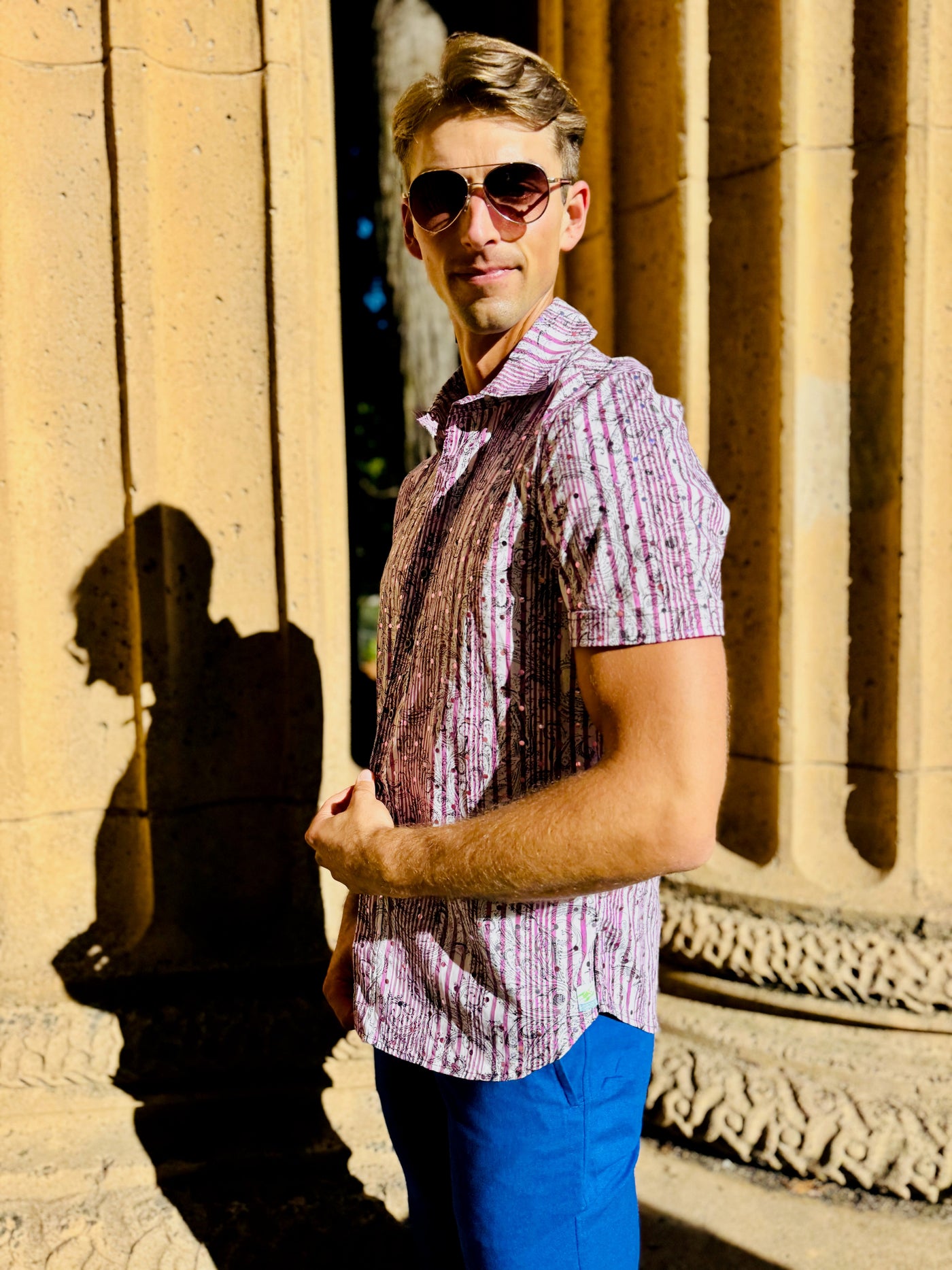 glittery lavender SS