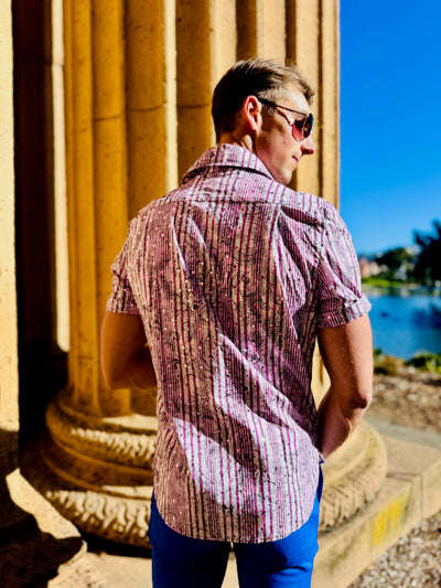 glittery lavender SS