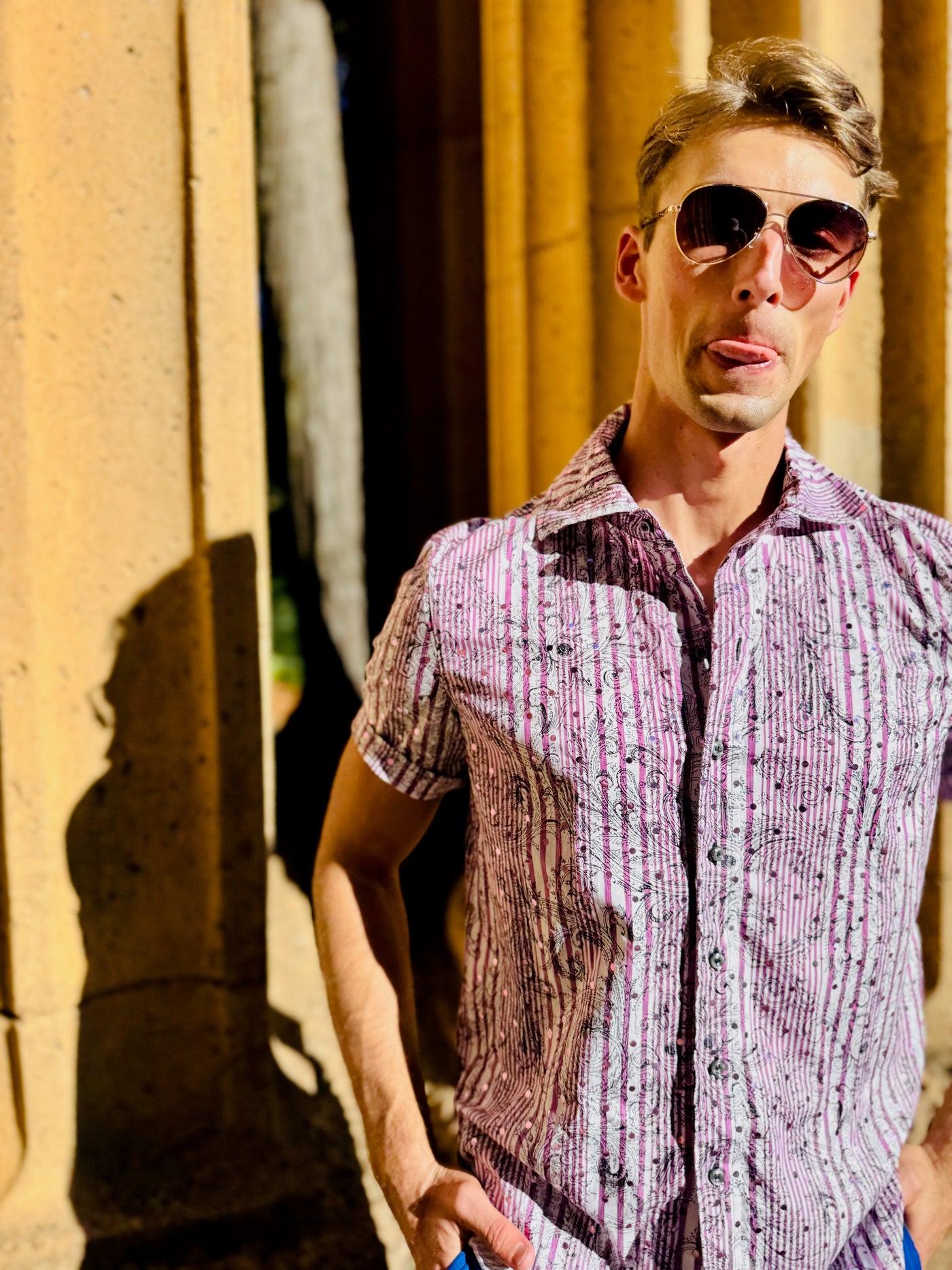 glittery lavender SS