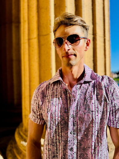 glittery lavender SS