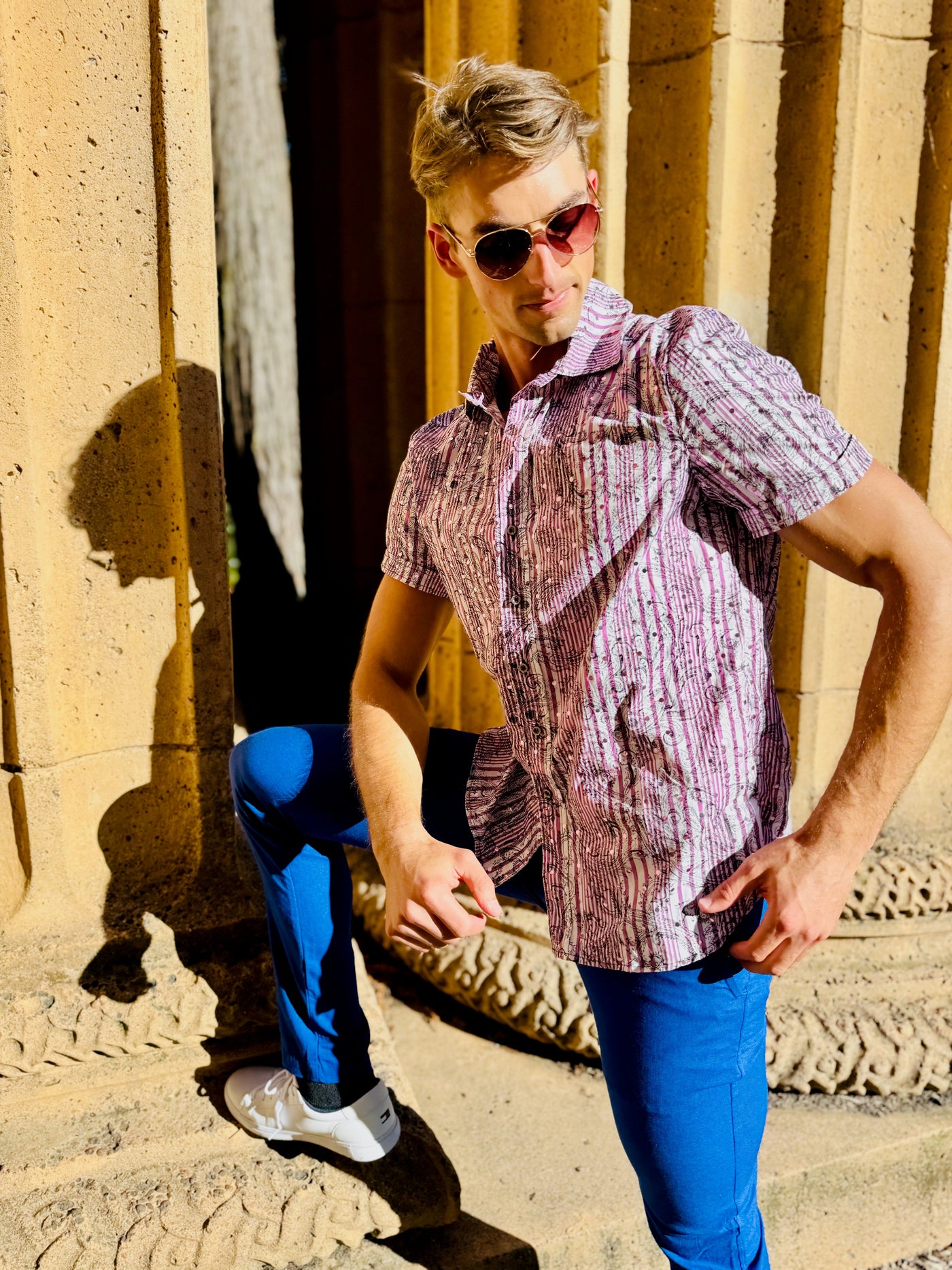 glittery lavender SS