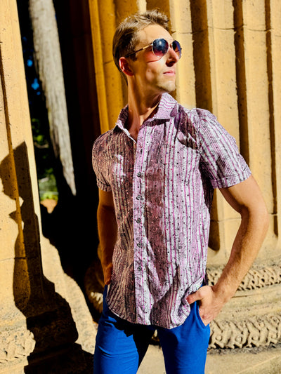 glittery lavender SS