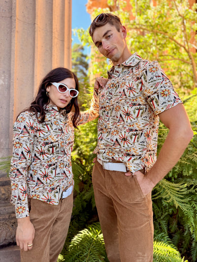 tricky tarot blouse LS