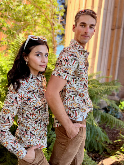 tricky tarot blouse LS