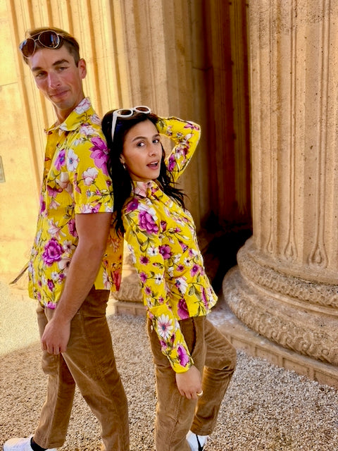 very violet blouse LS