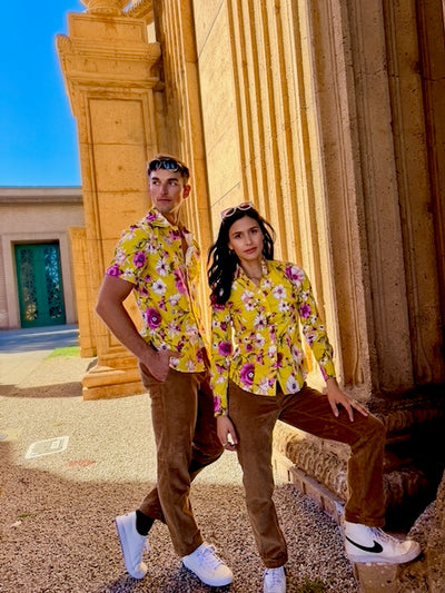 very violet blouse LS