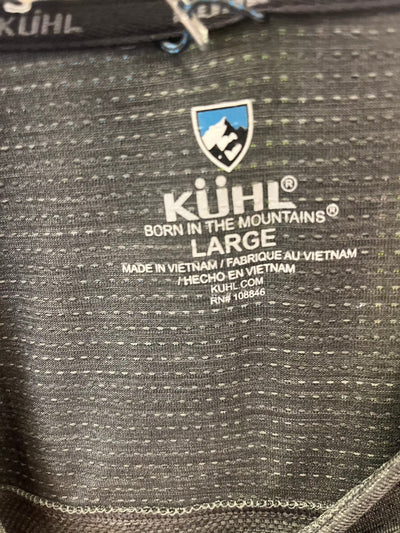 kuhl engineered SS M charcoal gray