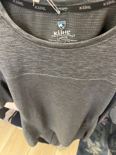 kuhl engineered SS M charcoal gray