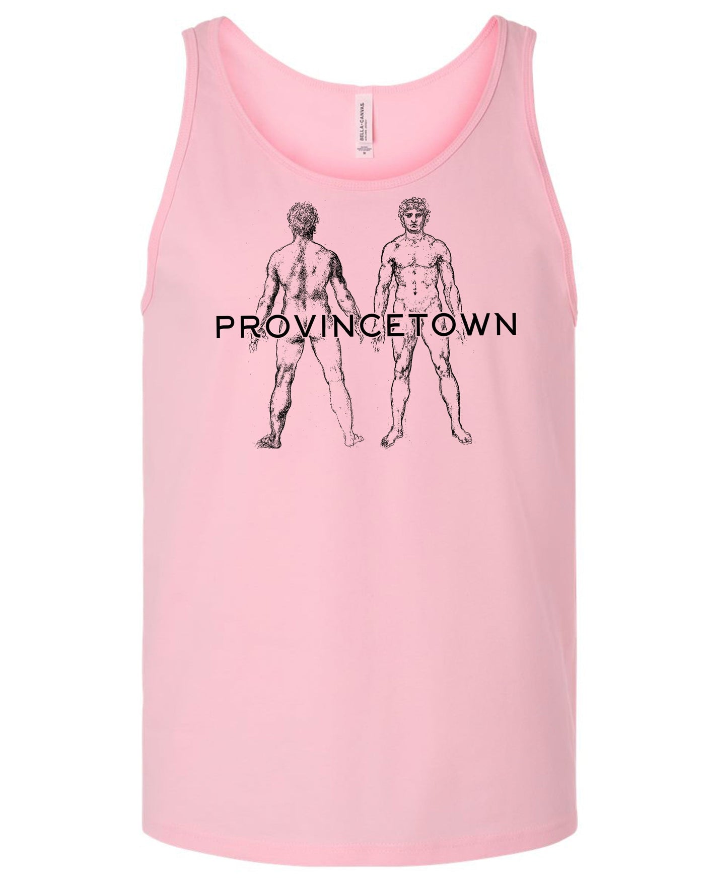 Hook Provincetown Man Pink Tank