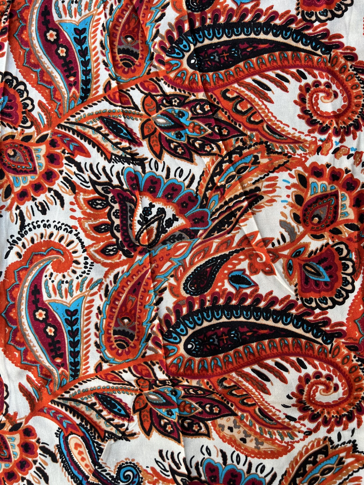 paisley park blouse LS
