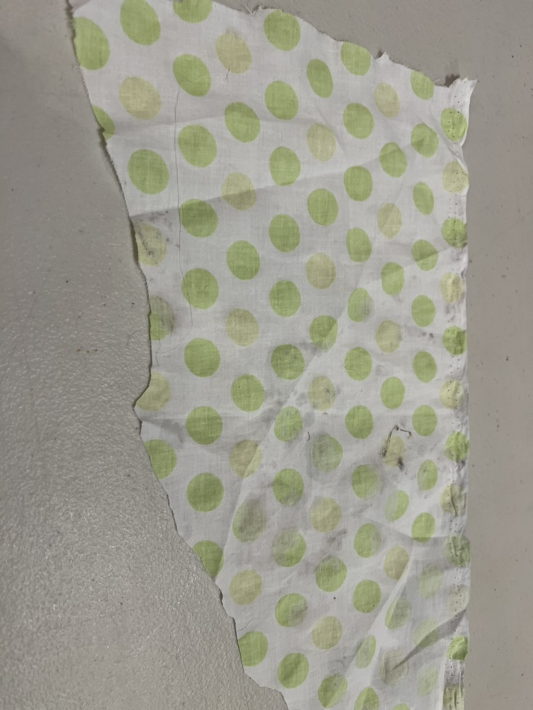 polka kermit blouse LS