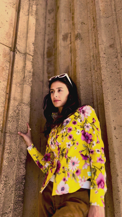 very violet blouse LS