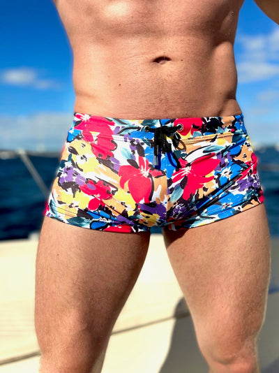 blissful blue swim trunk