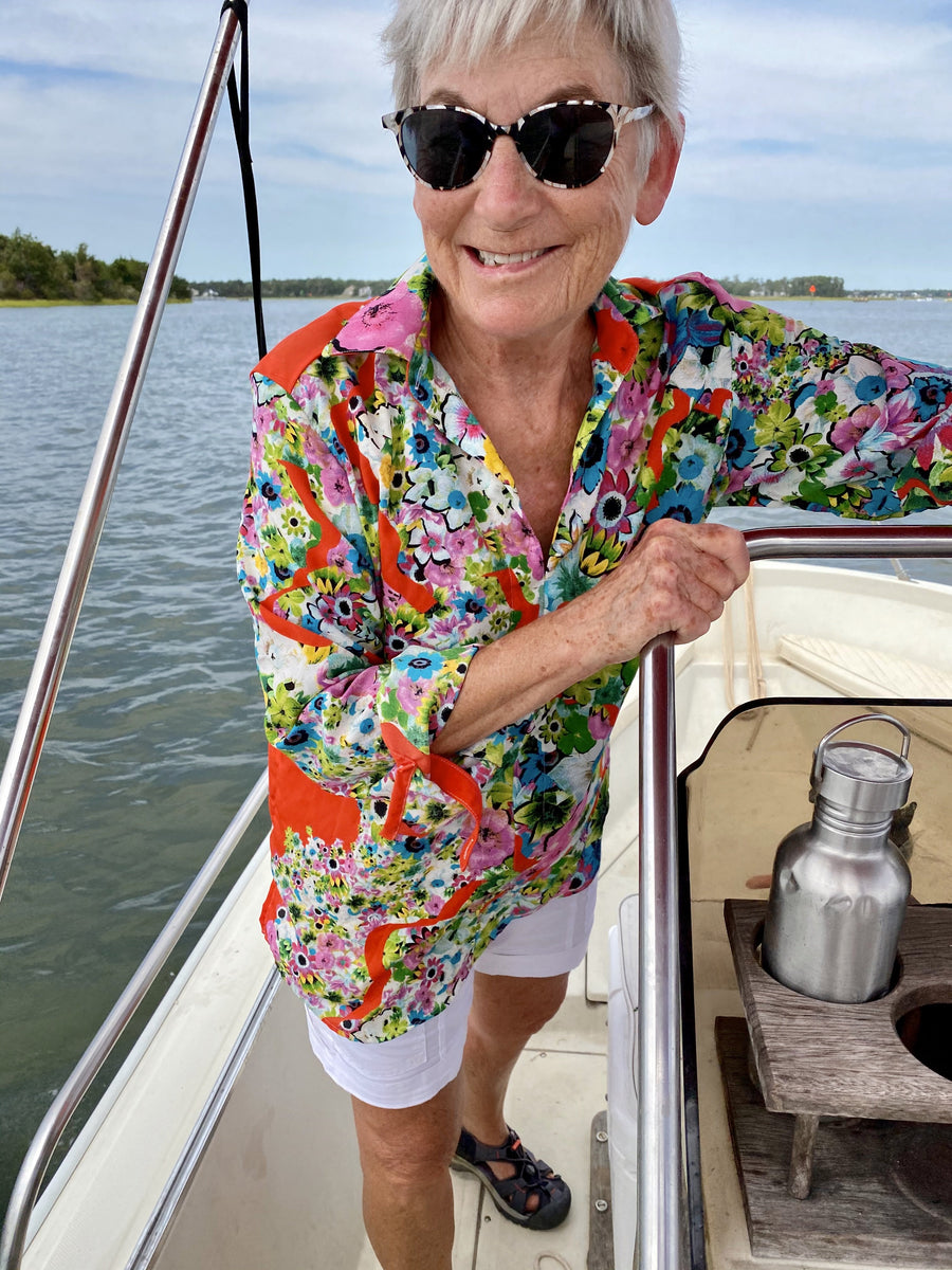georgette fracas tunic