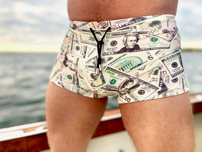 20 dollars is 20 dollars swim trunk