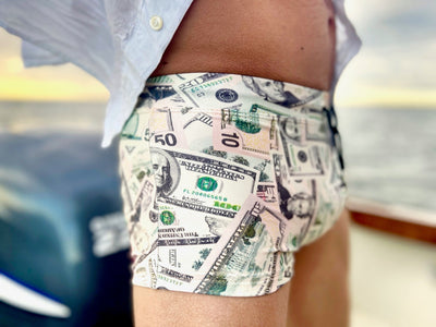 20 dollars is 20 dollars swim trunk