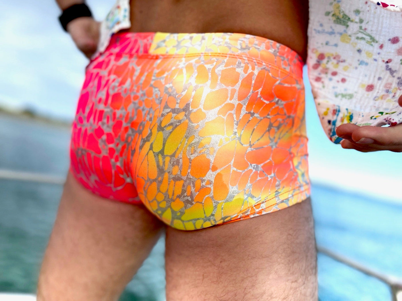 electric eel swim trunk