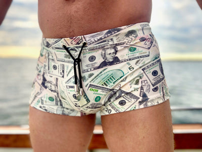 20 dollars is 20 dollars swim trunk