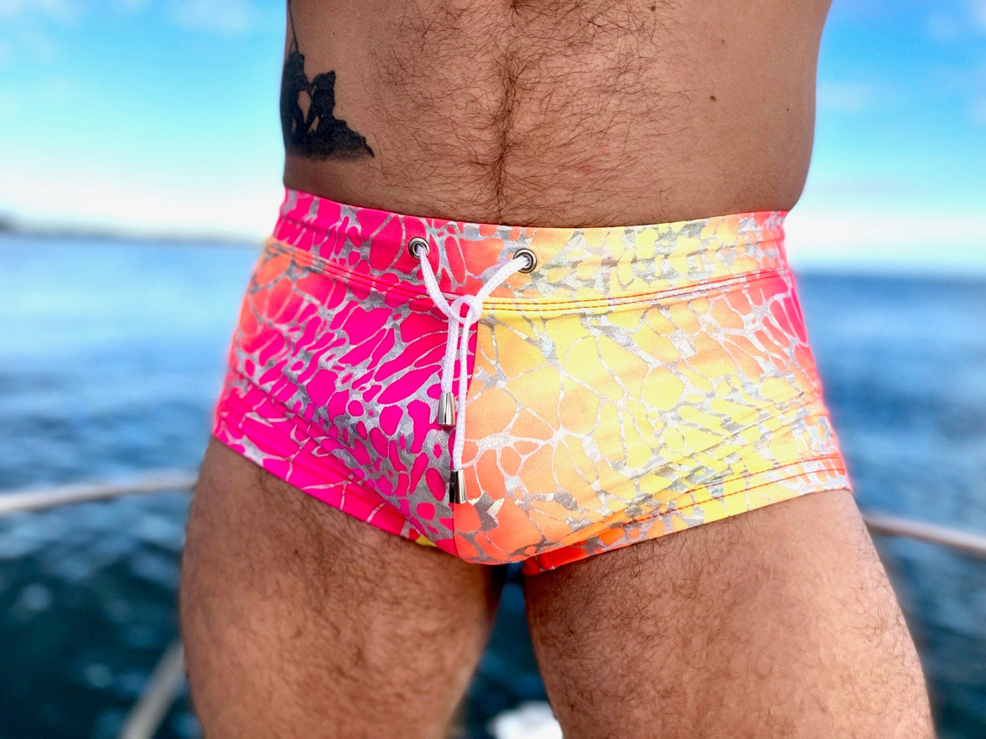 electric eel swim trunk