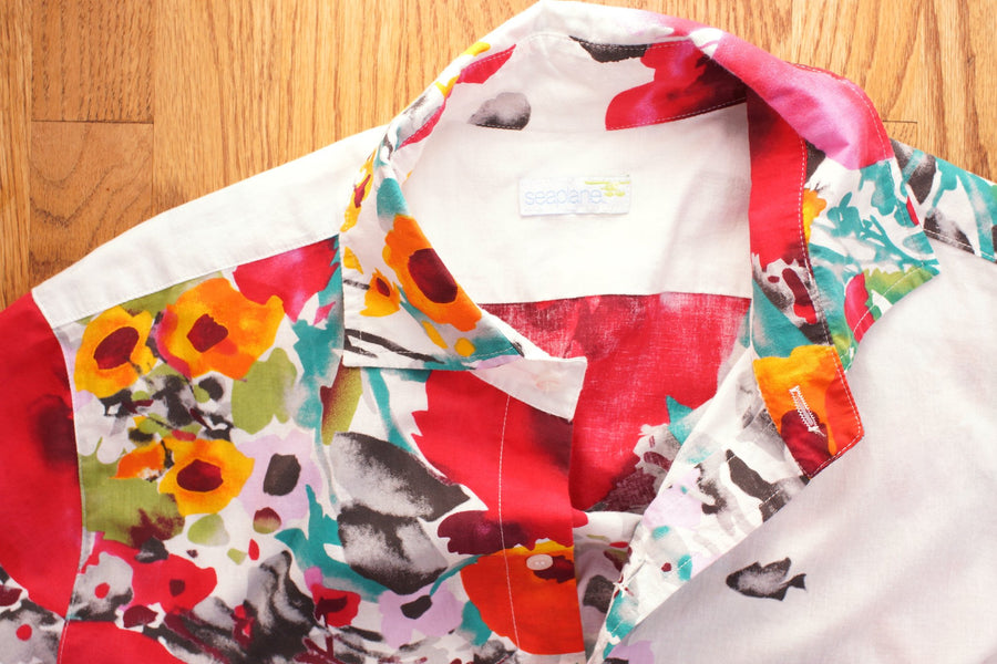 big pink poppy SS