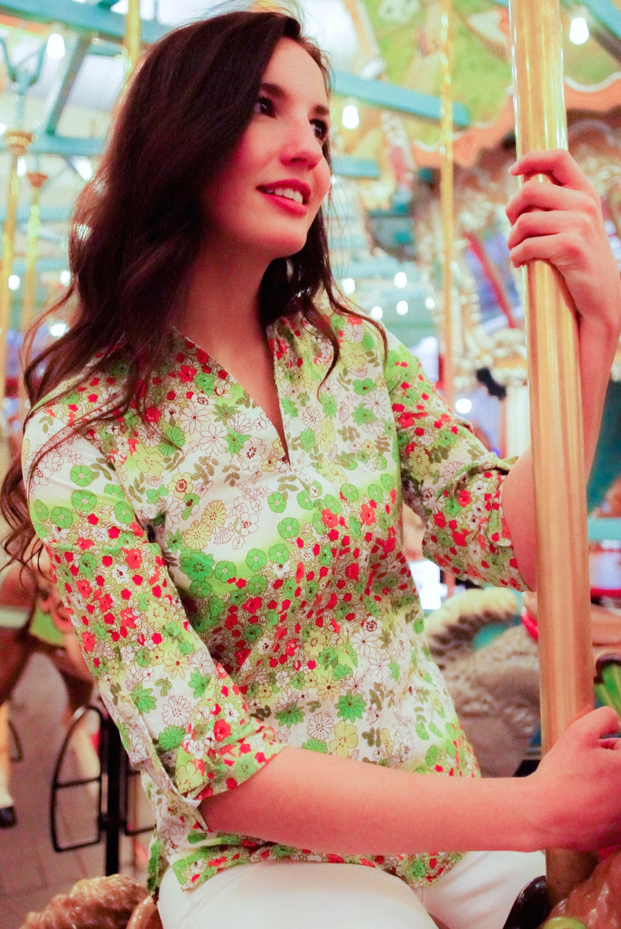 green bibendum tunic