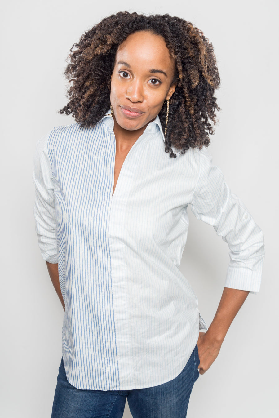 carolina blue tunic
