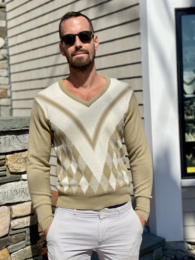 Ballantyne 100% Cashmere V-neck (L/44)
