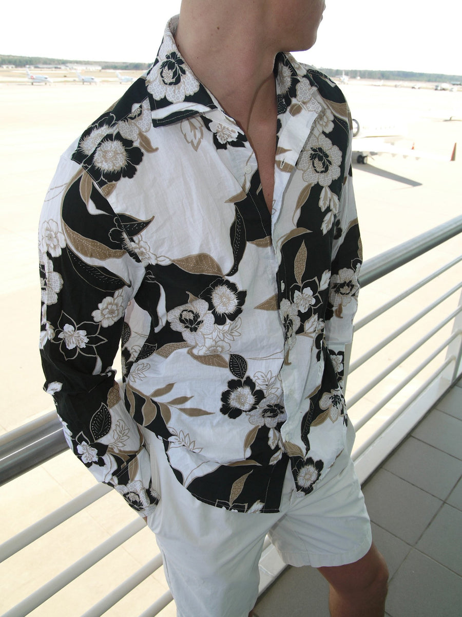 blacktaupe floral