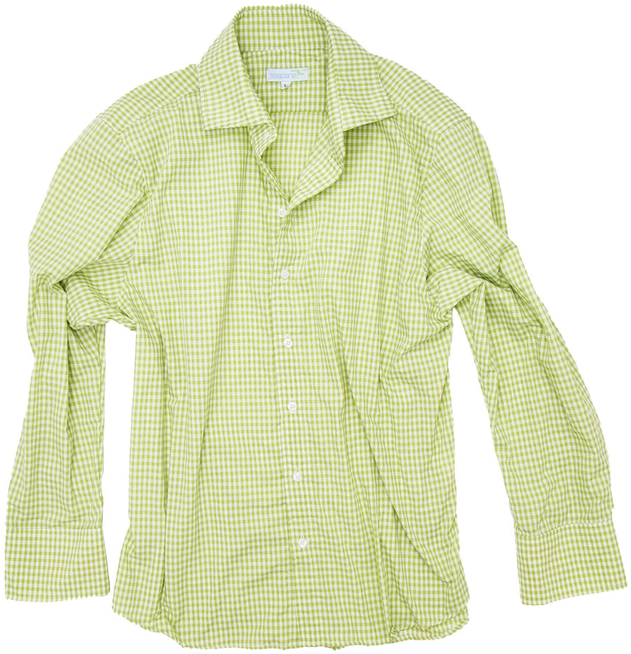 lime gingham