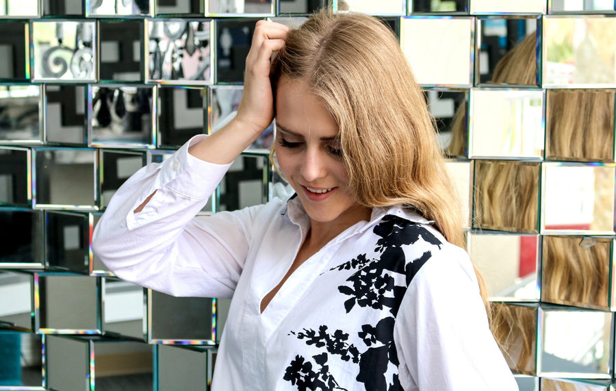 hi-impact border tunic