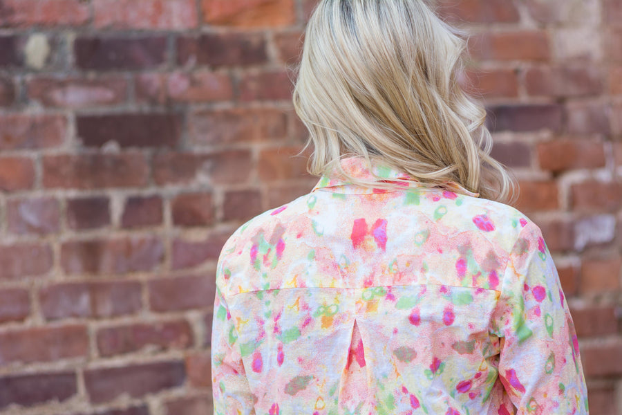 nick oil smudges tunic